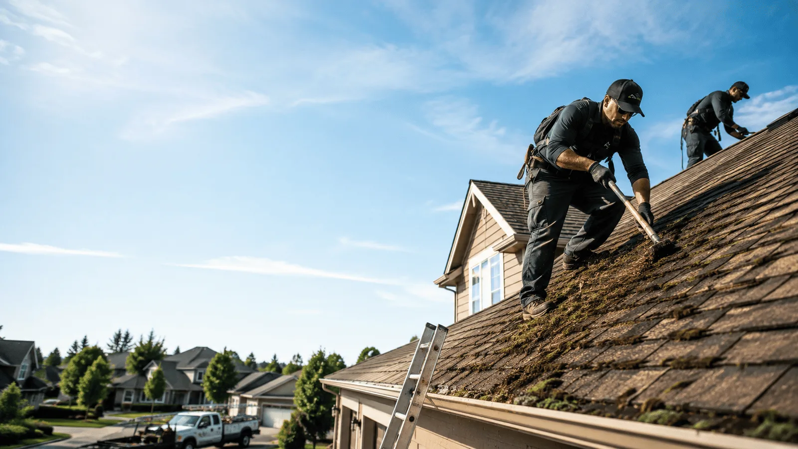 Roof Moss Removal in Mclain, MS near me